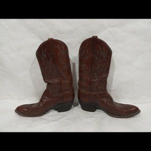 Dan Post (6981) Cow Boy Boots  Leather Made In Usa